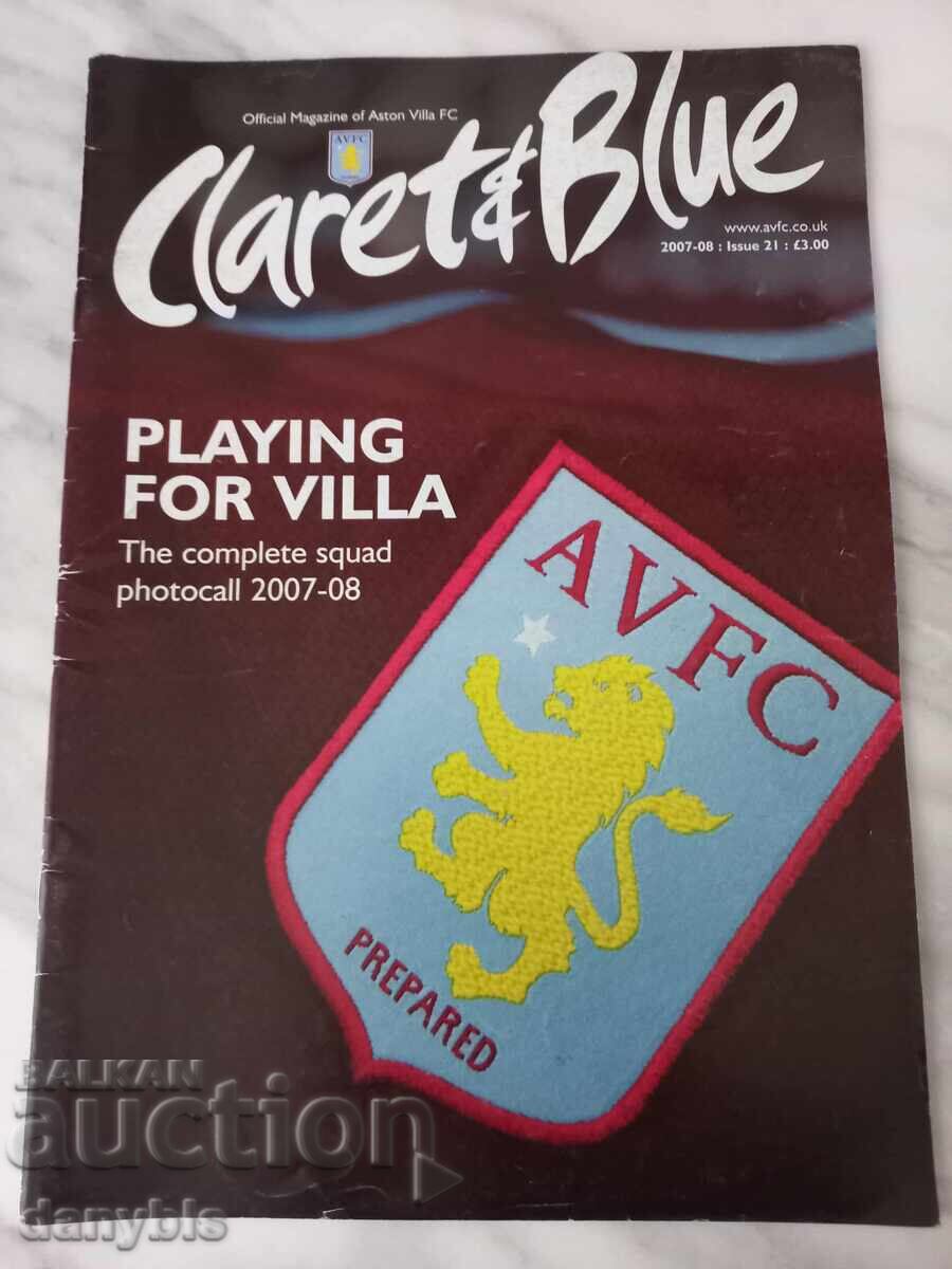 Περιοδικό ποδοσφαίρου - Άστον Βίλα / Aston Villa