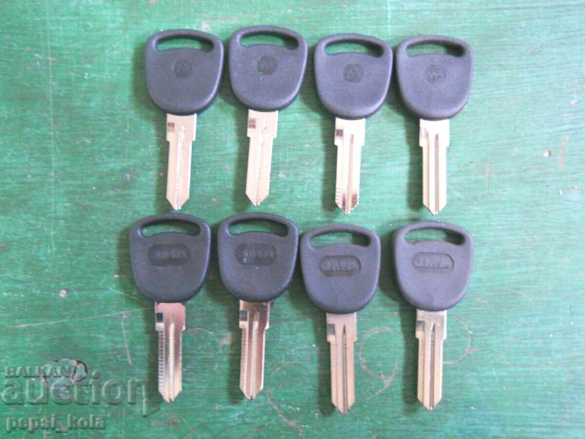 Piese brute pentru chei auto "Ford" - 9 buc