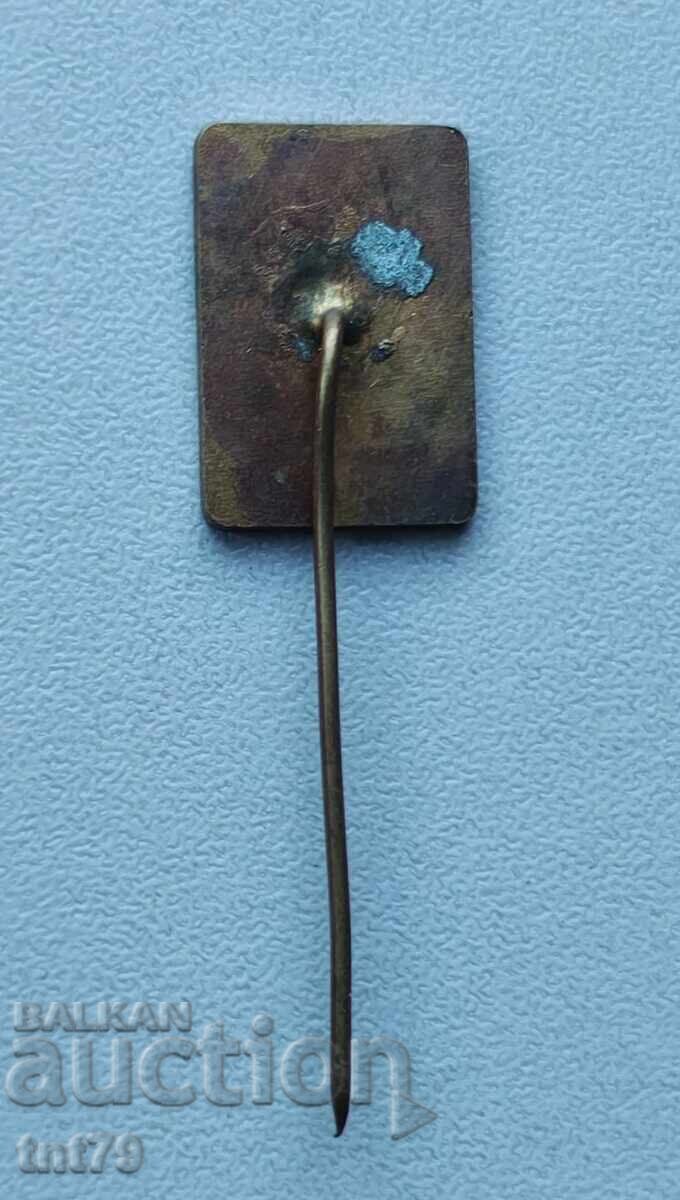 Auction  Badge: 75 years. Economic Technical School - Sofia.