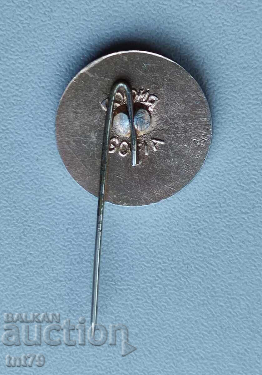 Badge: Technical School of Energy "Wilhelm Pick", Sofia. with price € 1.60 | 3.13 BGN Badge: Technical School of Energy "Wilhelm Pick", Sofia. with price € 1.60 | 3.13 BGN