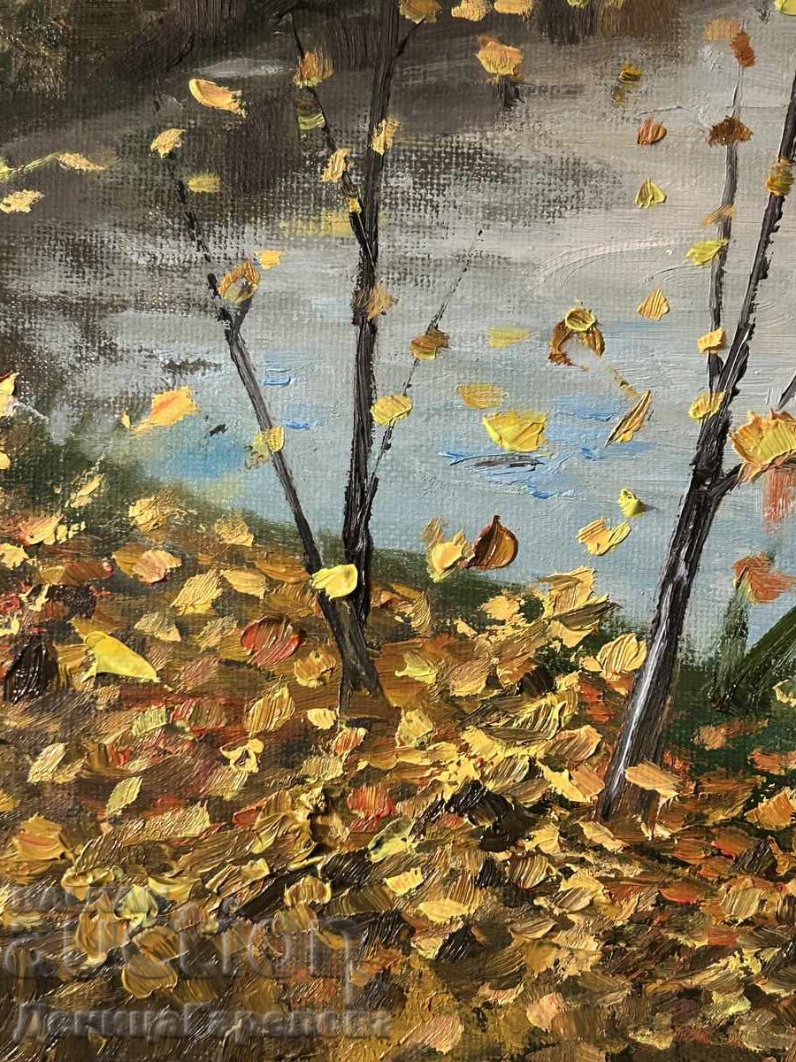 Denitsa Garelova painting 50/40 "Autumn River" - 5 Denitsa Garelova painting 50/40 "Autumn River" - 5