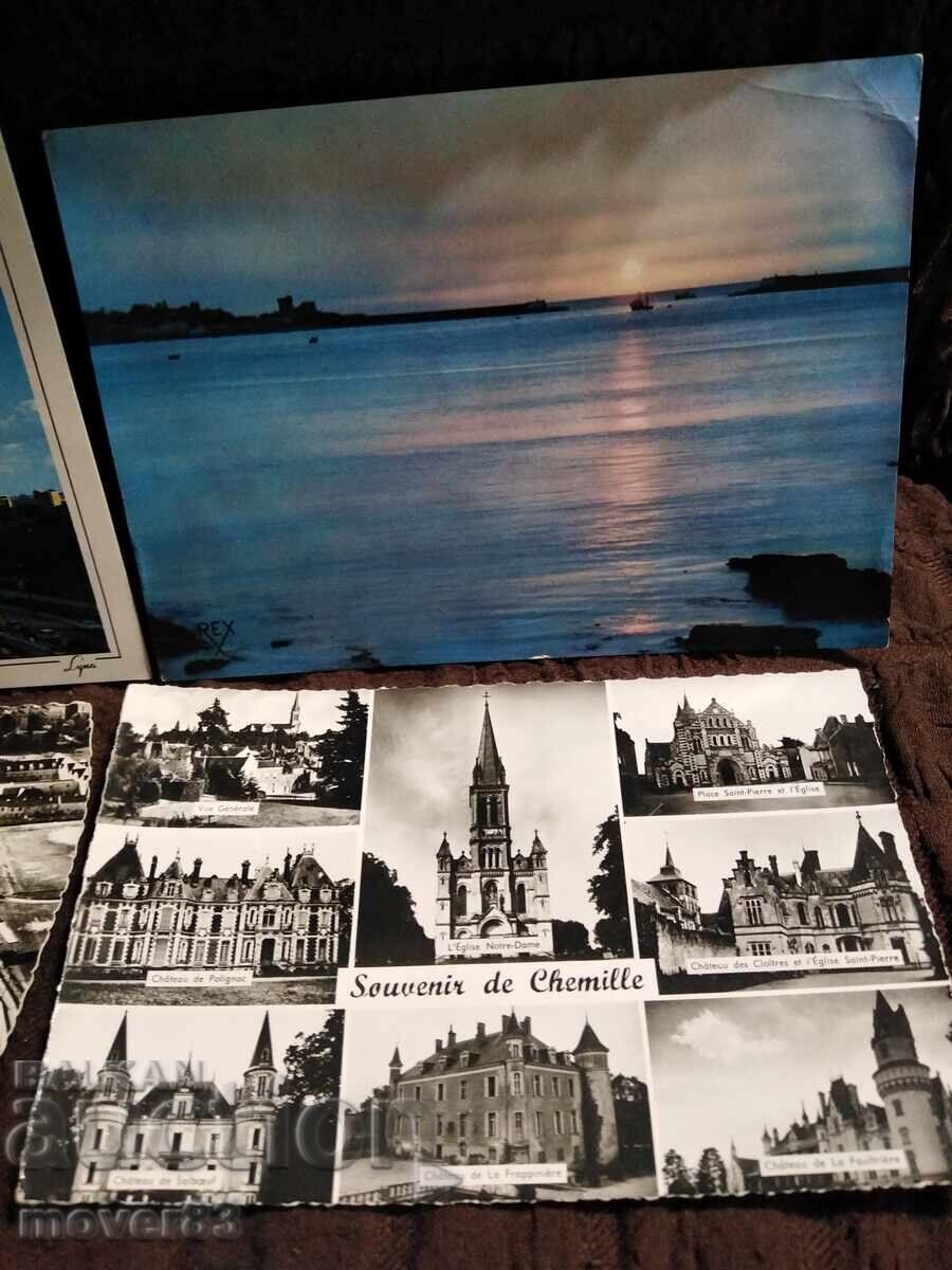 Δημοπρασία Κάρτες Γαλλίας. Διάφορες. 5 τεμάχια Δημοπρασία Κάρτες Γαλλίας. Διάφορες. 5 τεμάχια