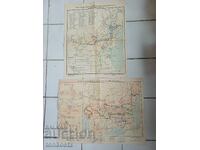 2 buc. Hărți Războiul Ruso-Turc