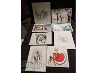 Cărți poștale Franța. Diverse. 8 bucăți