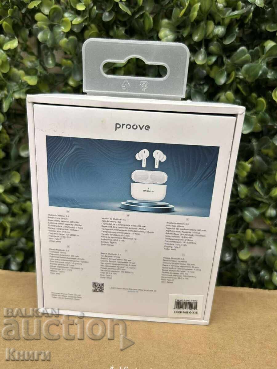 Căști fără fir Proove Mainstream Pro - Alb - noi cu preț € 15.00 | 29.34 BGN