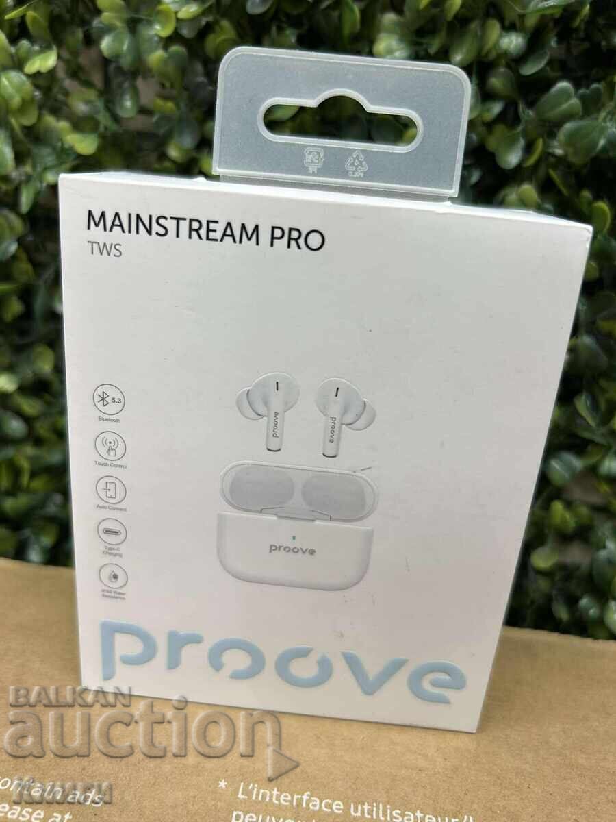 Proove Mainstream Pro Wireless Headphones - White - New