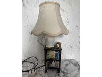 Lampă de masă din porțelan Bibliotecă