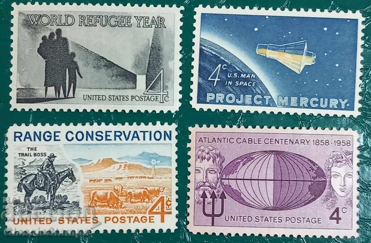 Καθαρές γραμματόσημες ΗΠΑ