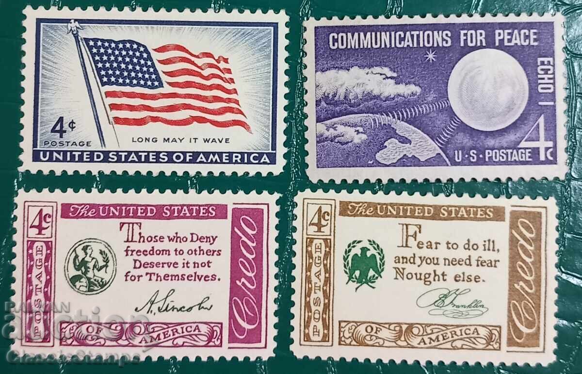 Καθαρές γραμματόσημες ΗΠΑ