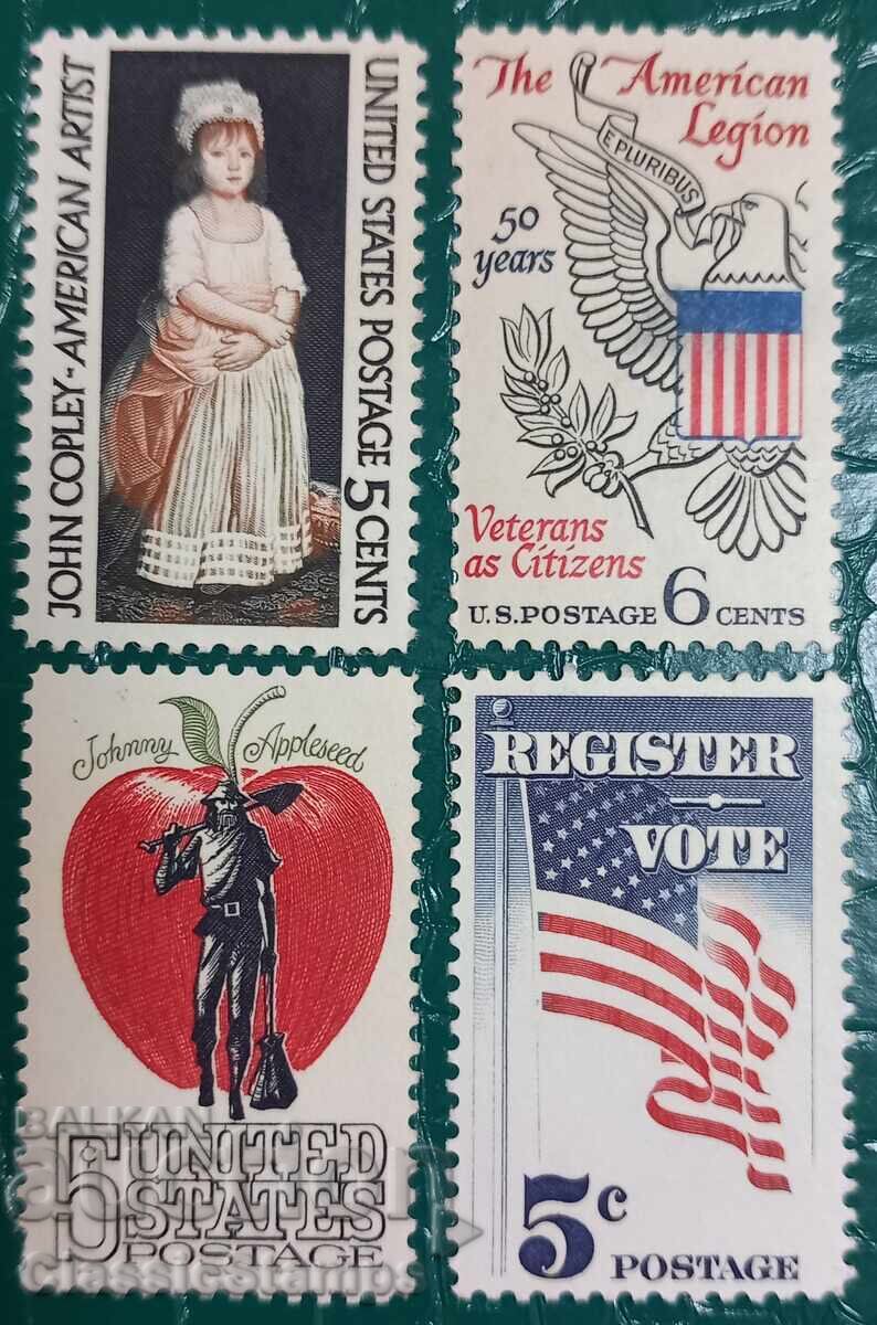 Καθαρές γραμματόσημες ΗΠΑ Καθαρές γραμματόσημες ΗΠΑ