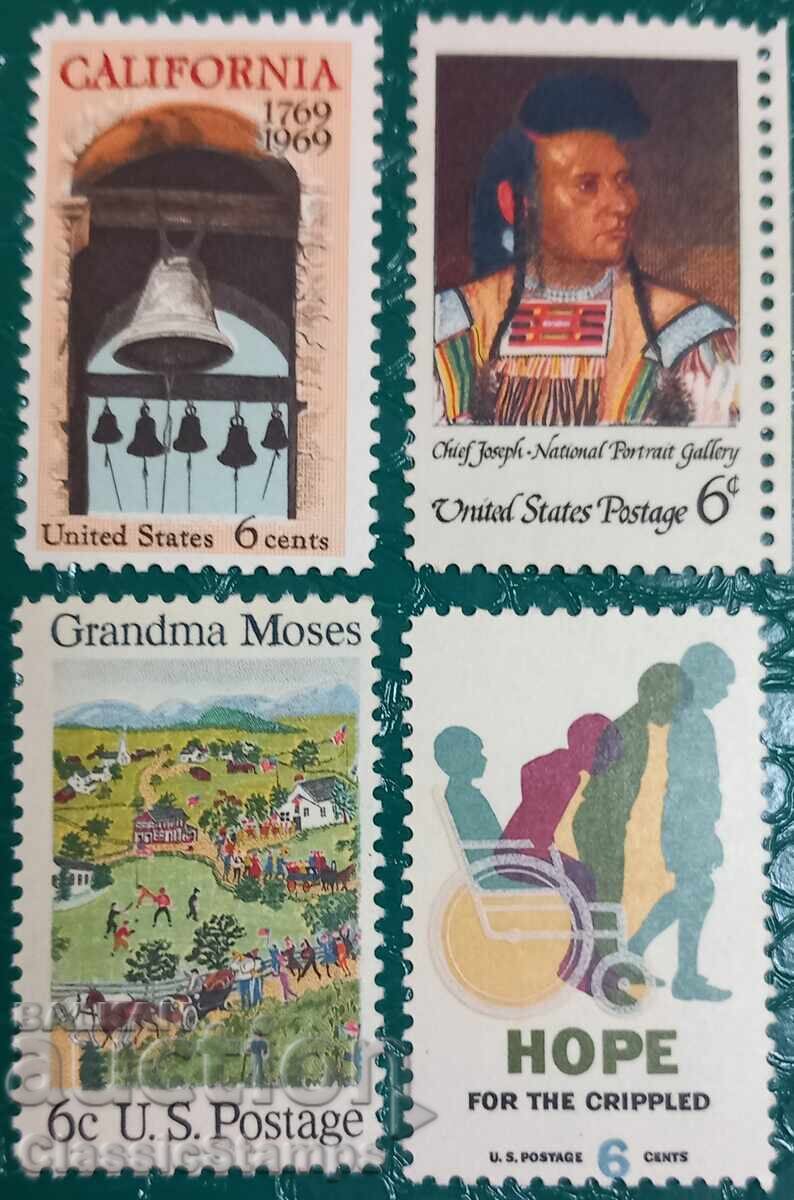 Καθαρές γραμματόσημες ΗΠΑ