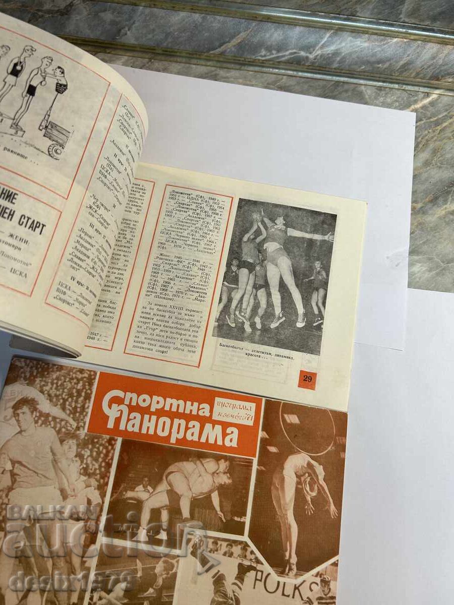 Delivery of Old sports panoramas from 1971 Delivery of Old sports panoramas from 1971