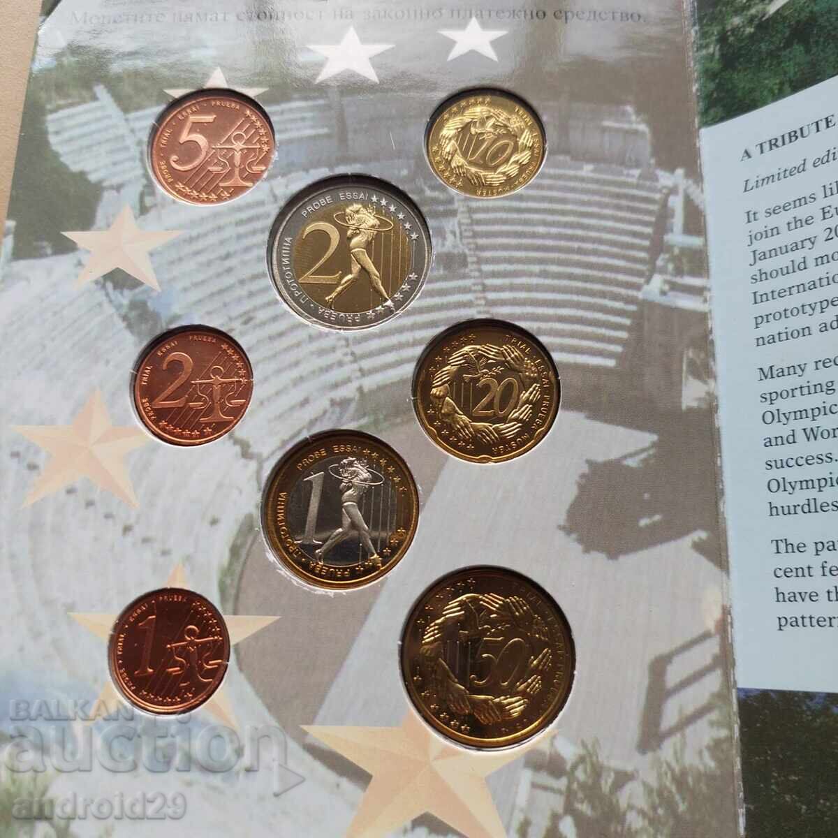 Auction Trial Euro set Bulgaria 2004/ Coin/ UNC/ BZC Auction Trial Euro set Bulgaria 2004/ Coin/ UNC/ BZC