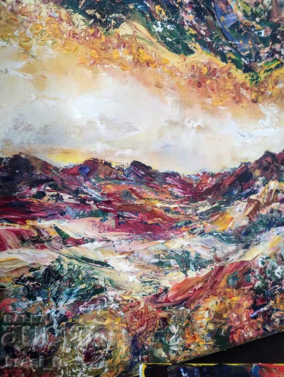 Φωτογραφία του συγγραφέα. Ελαιοχρωματισμοί σε καμβά. - 5 Φωτογραφία του συγγραφέα. Ελαιοχρωματισμοί σε καμβά. - 5