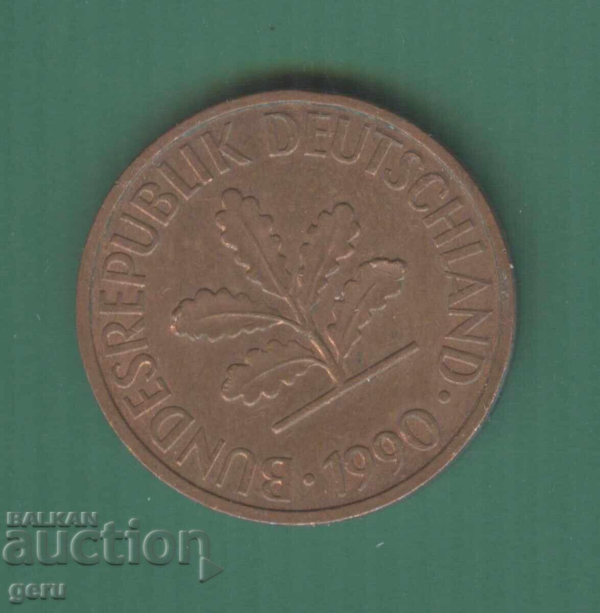 2 Pfennig Germania 1990 j4a cu preț 0.20 BGN | € 0.10 2 Pfennig Germania 1990 j4a cu preț 0.20 BGN | € 0.10