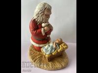 Figurină de Crăciun din porțelan