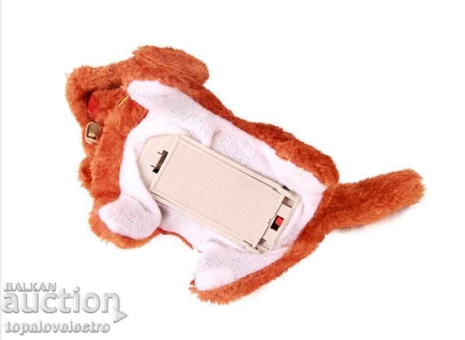 Auction  NEW! Toy puppy - walks, barks, glowing eyes dog, brown