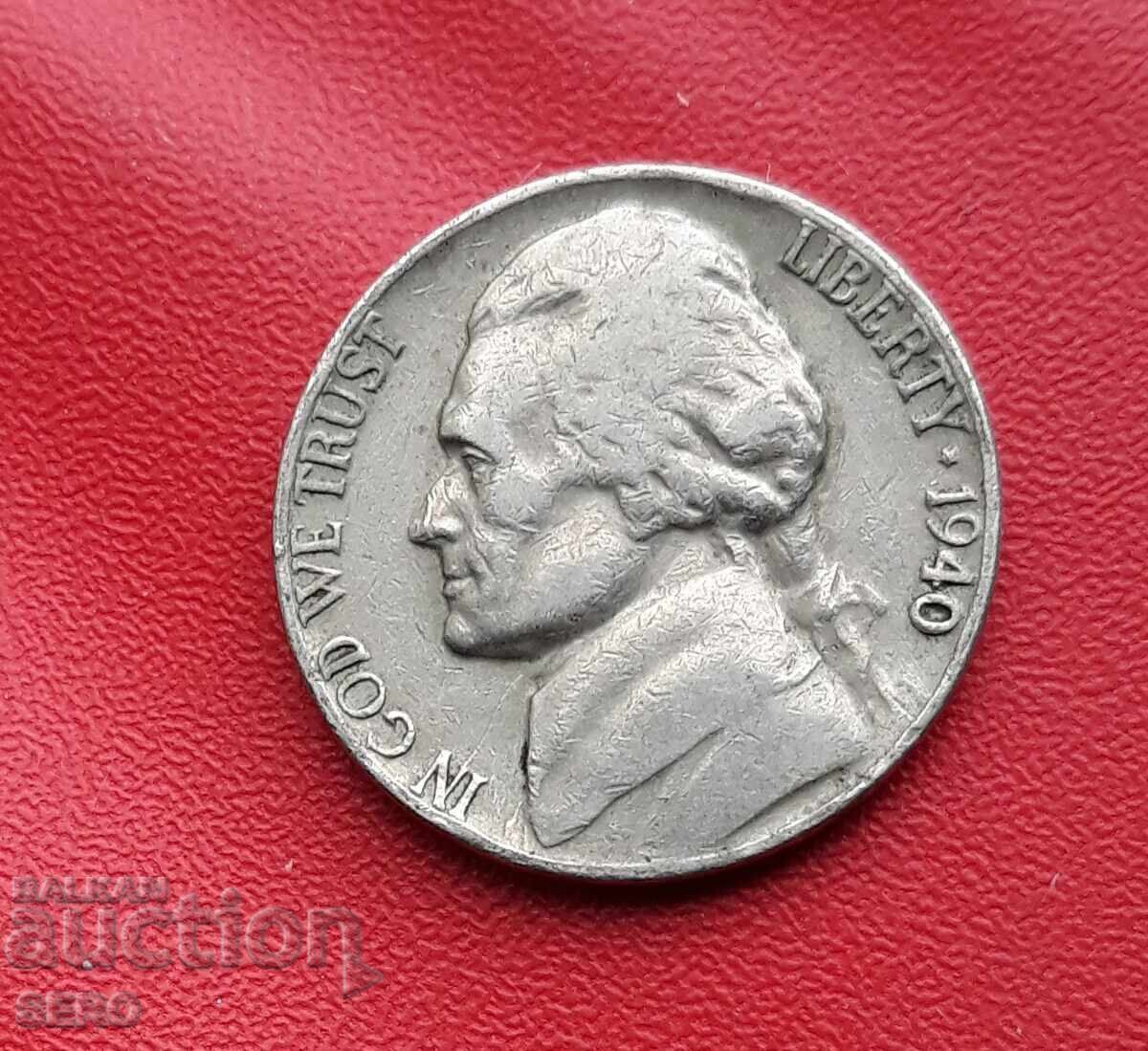 USA-5 cents 1940 USA-5 cents 1940