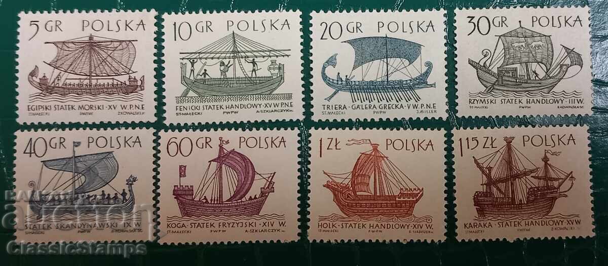 Clean Series Poland Ships 1965 Clean Series Poland Ships 1965