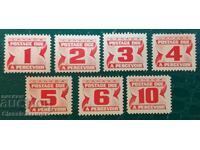 Timbre curate pentru completare Canada 1960