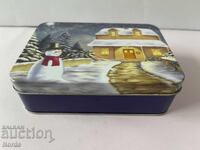 Cutie metalica de Craciun