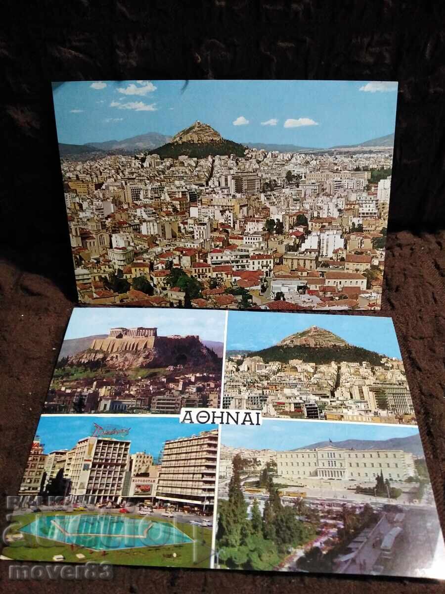 Delivery of Postcards Greece. Athens. 70s Delivery of Postcards Greece. Athens. 70s