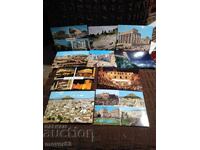 Postcards Greece. Athens. 70s