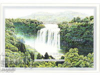 2001. Κίνα. Καταρράκτες. Μπλοκ