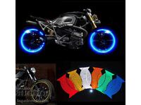 NOU!!! Benzi reflectorizante pentru jantele motocicletei