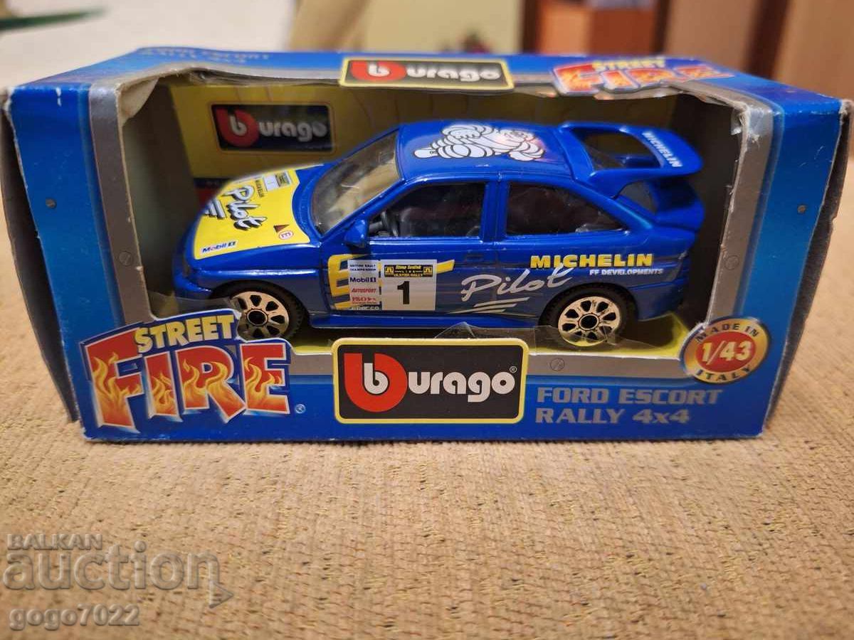 FORD ESCORT COSWORHT 1/43 Bburago Italy FORD ESCORT COSWORHT 1/43 Bburago Italy
