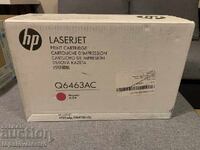 NOU! Cartuș de toner HP Q6463AC Magenta Culoare Purpuriu Original