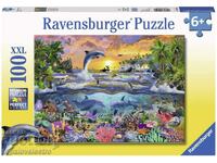 NOU! Puzzle pentru copii Ravensburger 10950 Tropical Paradise XXL