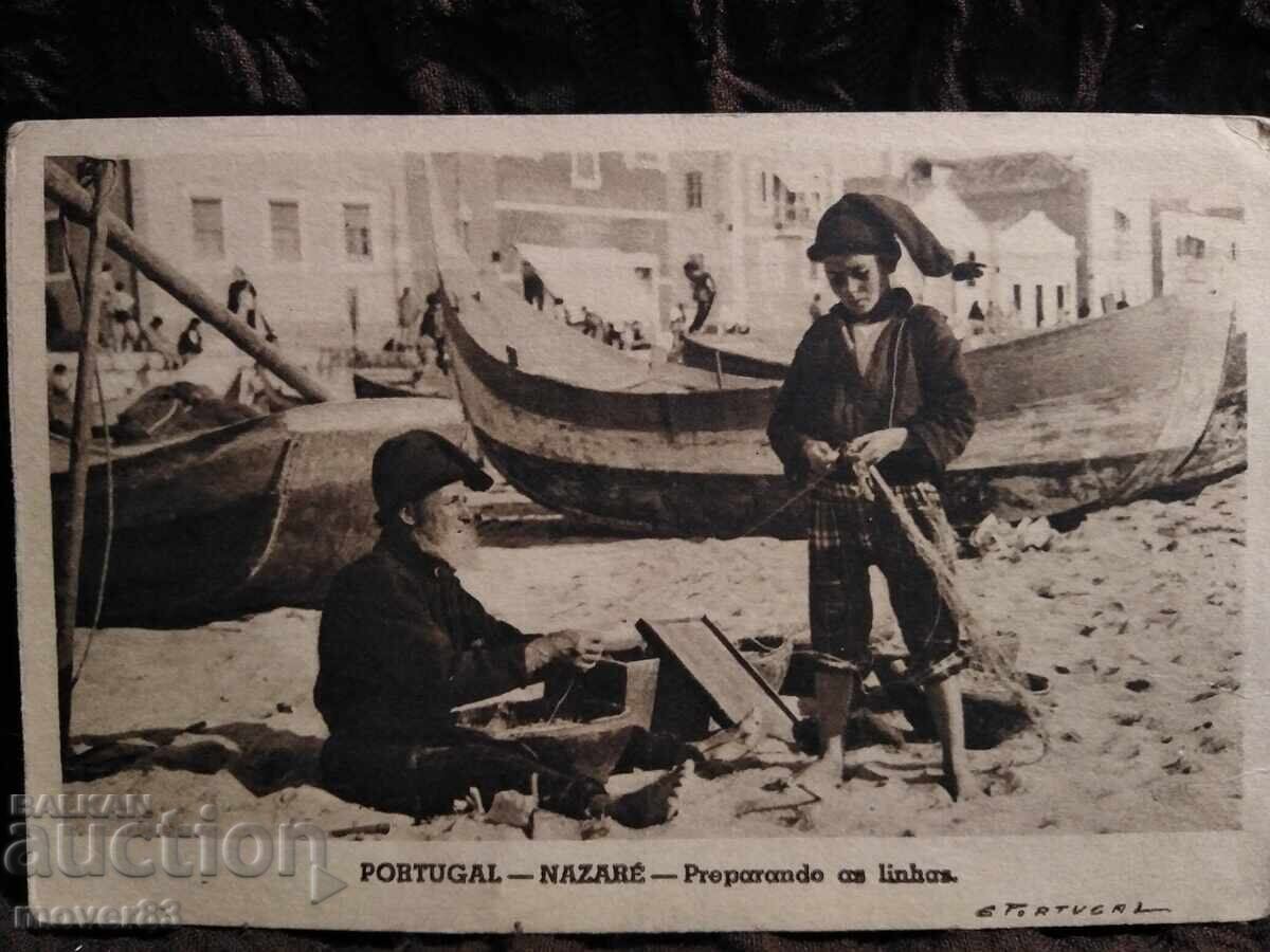 Παράδοση Παλιά καρτ ποστάλ. Πορτογαλία. 1930s