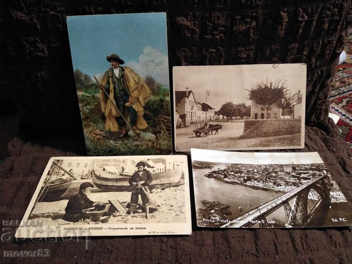 Παλιά καρτ ποστάλ. Πορτογαλία. 1930s