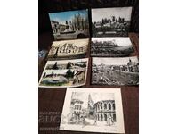 Old postcards. Italy. 1950s