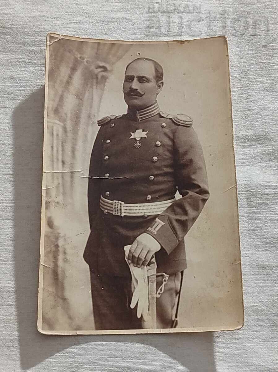 БЪЛГАРСКИ ОФИЦЕР ОРДЕНИ 191.. г. СНИМКА БЪЛГАРСКИ ОФИЦЕР ОРДЕНИ 191.. г. СНИМКА