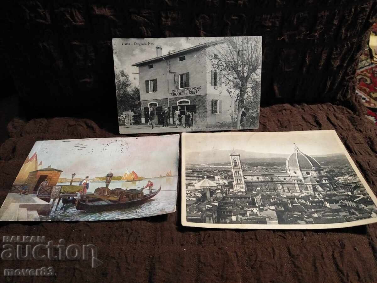 Old postcards. Italy. 1937/40 Old postcards. Italy. 1937/40