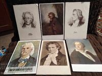 Old postcards. Germany. 1920s and 1930s