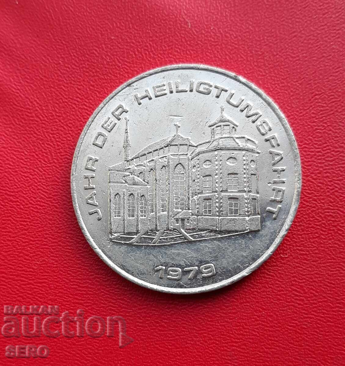 Γερμανία-μετάλλιο 1979-πόλη Kornelimünster/Σαξονία/ με τιμή 0.80 BGN | € 0.41