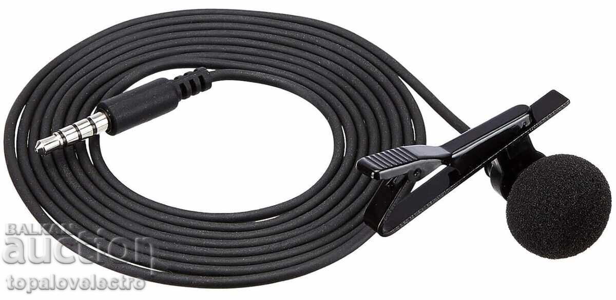 ΚΑΙΝΟΥΡΙΟ! Πανκατευθυντικό μικρόφωνο Amazon Basics - μαύρο με κλιπ 3,5 χιλ ΚΑΙΝΟΥΡΙΟ! Πανκατευθυντικό μικρόφωνο Amazon Basics - μαύρο με κλιπ 3,5 χιλ