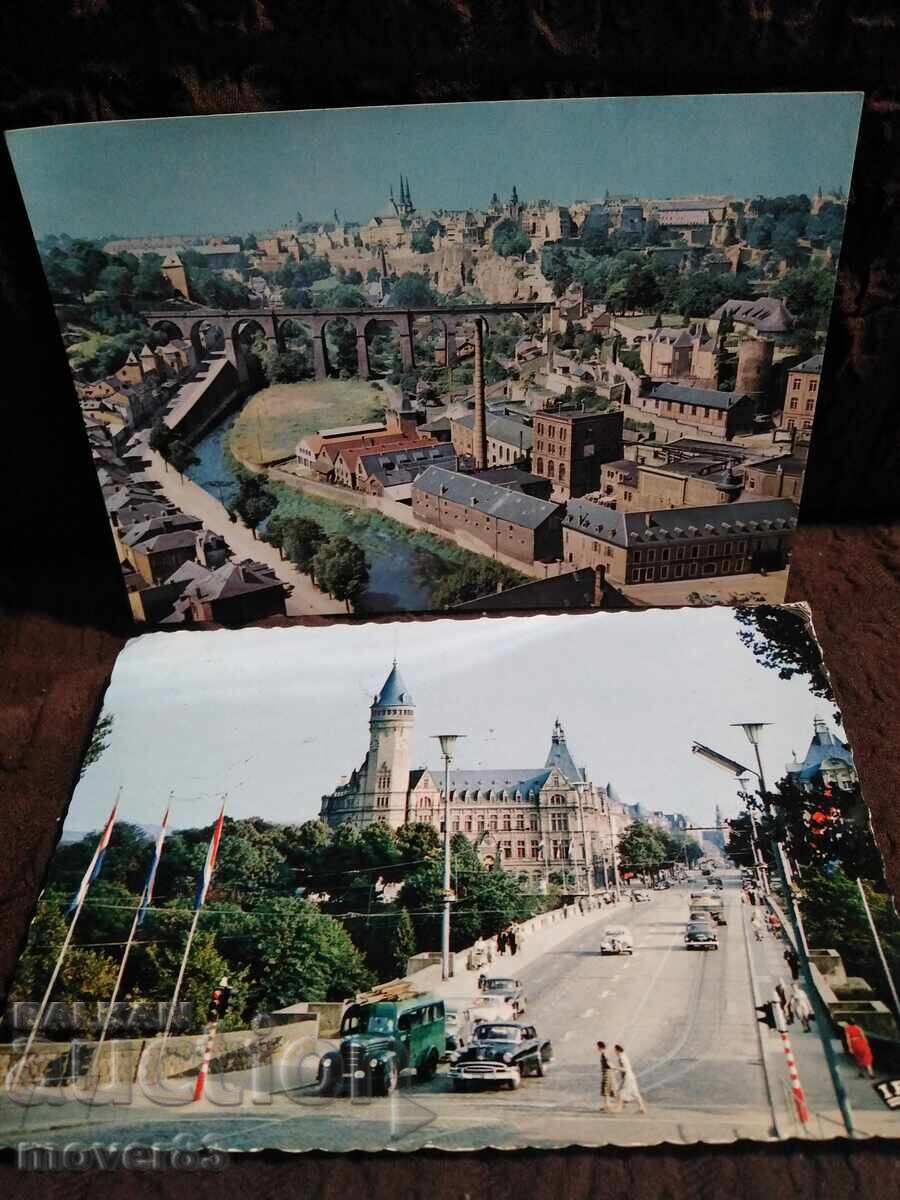 Auction Luxembourg Postcards. 1950s Auction Luxembourg Postcards. 1950s