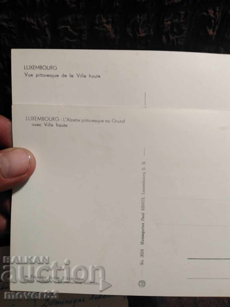 Luxembourg Postcards. 1950s - 6 Luxembourg Postcards. 1950s - 6