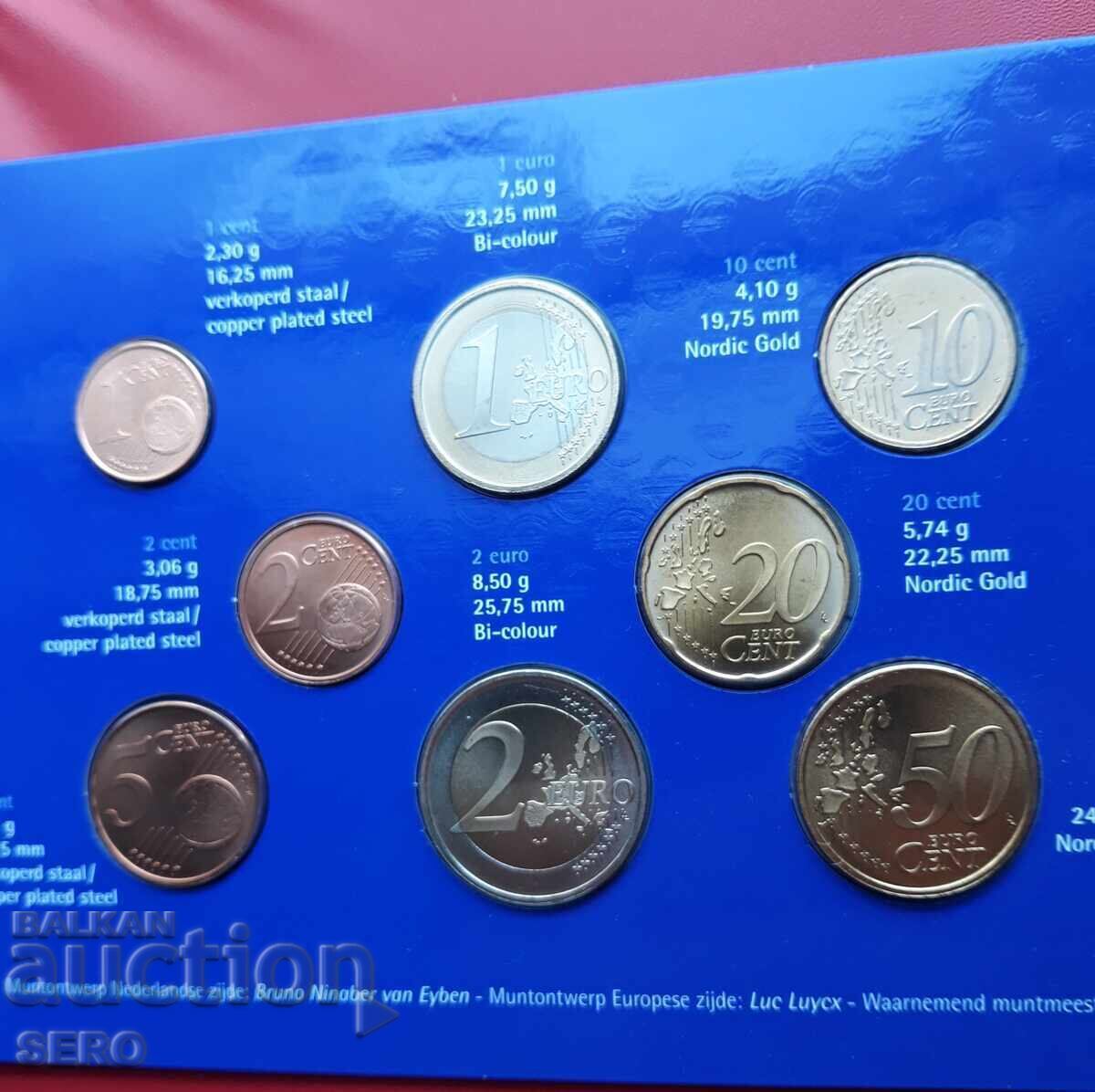 Аукцион Нидерландия-СЕТ 2002 от 8 евромонети Аукцион Нидерландия-СЕТ 2002 от 8 евромонети