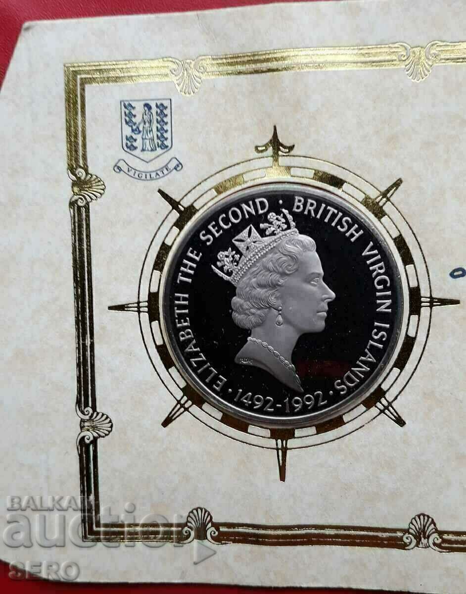Британски Вирджински острови-1 долар 1992 с цена 57.00 лв. | € 29.14 Британски Вирджински острови-1 долар 1992 с цена 57.00 лв. | € 29.14