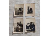 OFFICER MILITARY PHOTOS LOT 4 PIECES KINGDOM OF BULGARIA