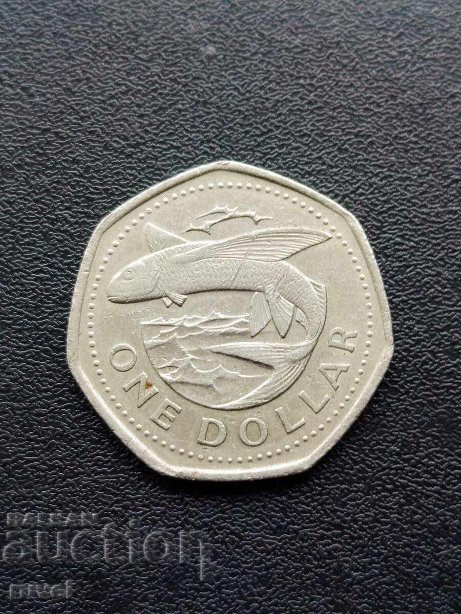 Μπαρμπάντος 1 δολάριο, 1994