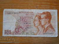 50 francs 1966 - Belgium ( VG )