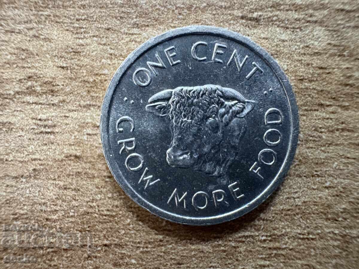 Σεϋχέλλες - 1 σεντ (1972) - FAO Σεϋχέλλες - 1 σεντ (1972) - FAO