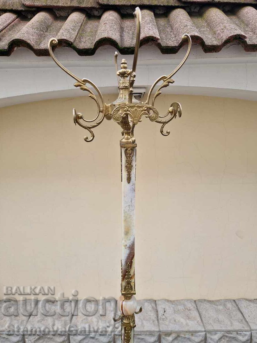 Licitație Umeraș antic francez unic, bronz, onix