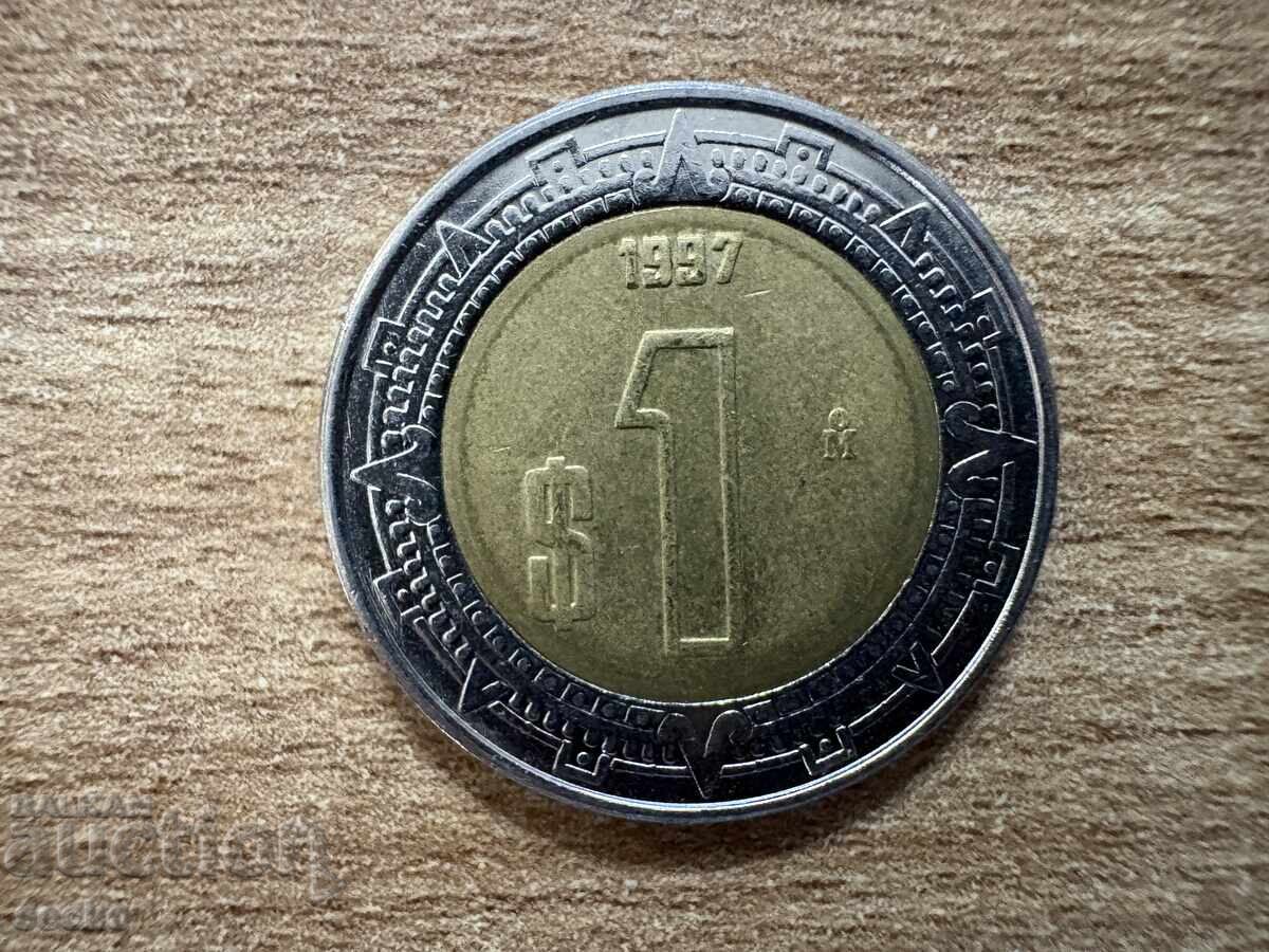 Mexic - 1 peso (1997)
